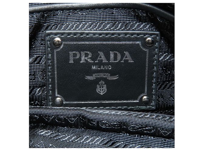 Prada Nylon 2-Way Tote Bag Schwarz - Ansicht 6