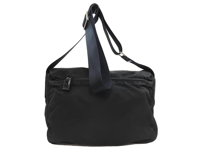Borsa Messenger Prada B6671F Nero - vista 2