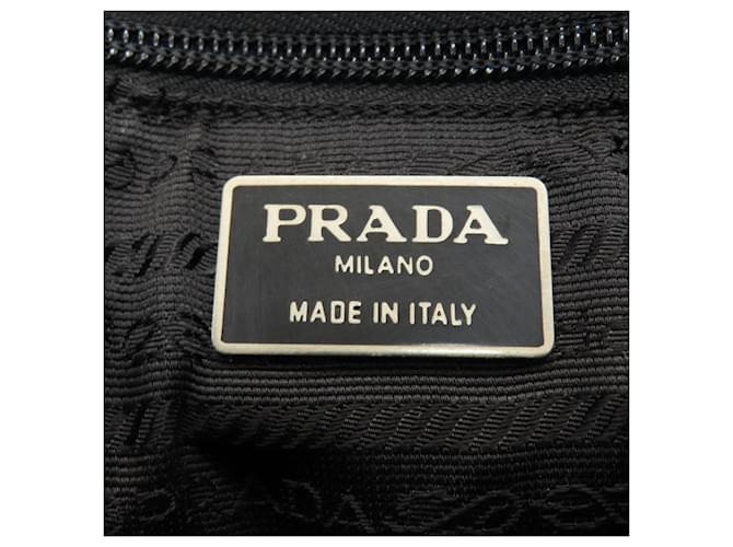 Borsa Messenger Prada B6671F Nero - vista 6