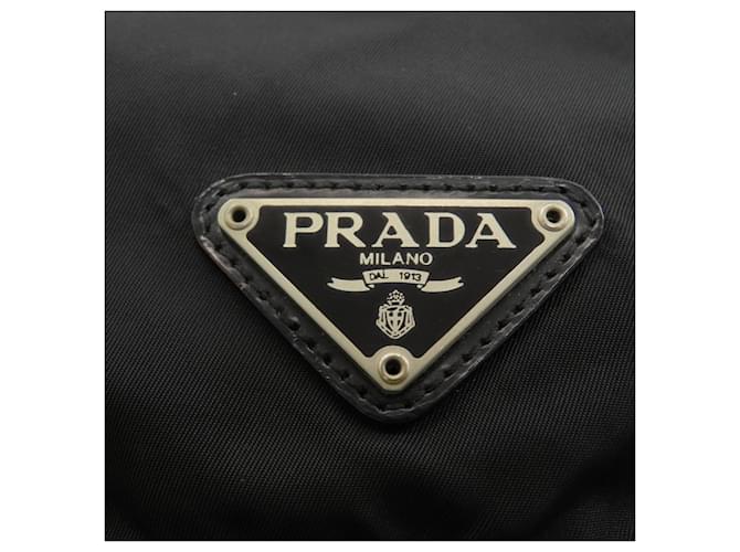 Borsa Messenger Prada B6671F Nero - vista 7