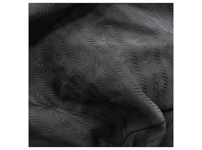 Borsa Messenger Prada B6671F Nero - vista 9