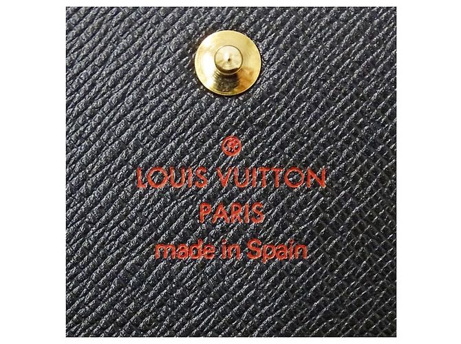 Louis Vuitton Men's Epi Leather Long Wallet Black - view 7