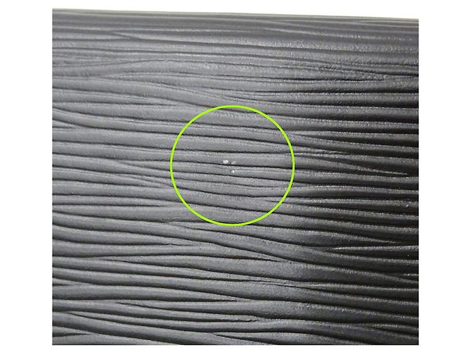 Louis Vuitton Men's Epi Leather Long Wallet Black - view 8