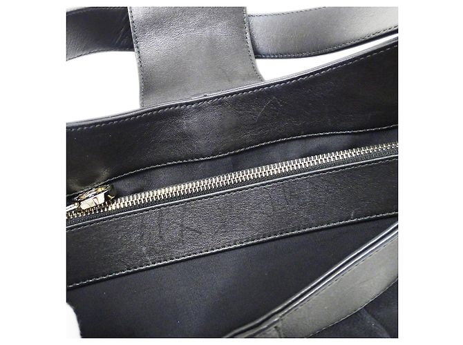 Bulgari Borsa Bvlgari in tela nera Nero - vista 8