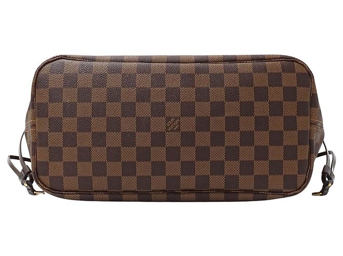 Borsa a mano Louis Vuitton Damier da donna Borsa Tote Neverfull MM Marrone Damier ebene - vista 3