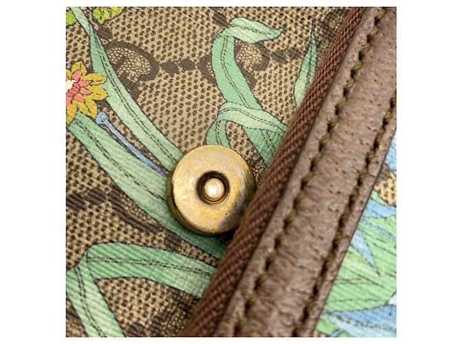 Borsa Gucci Tiger GG Supreme Marrone Multicolore - vista 10