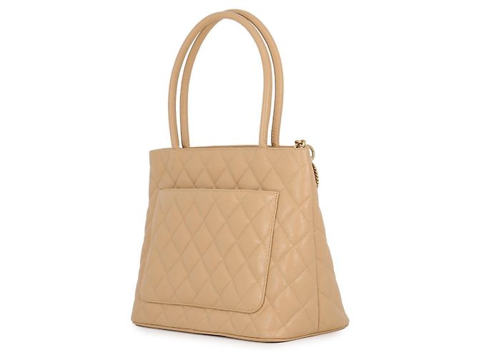 Borsa Tote Chanel Reissue Beige - vista 2