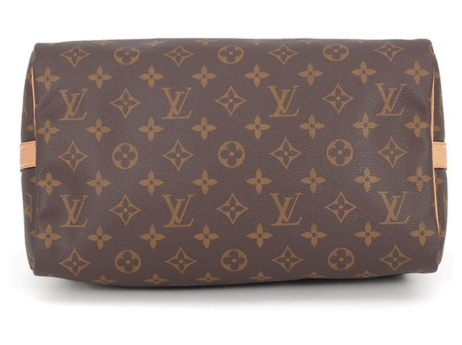 Louis Vuitton Monogram Speedy Bandoulière 30 Handtasche Braun Monogramm - Ansicht 3