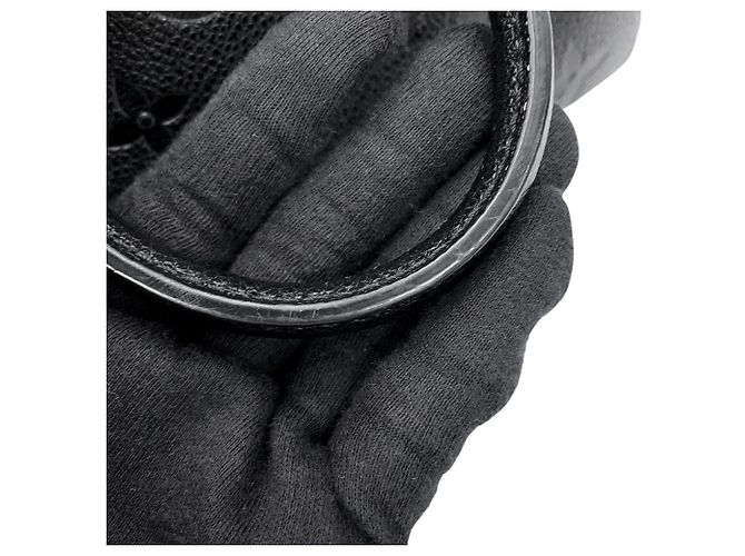 Borsa a mano Louis Vuitton Nano Speedy Nero Monogramma - vista 9
