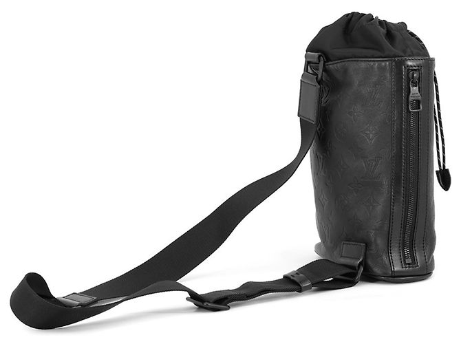 Borsa Sling Louis Vuitton Monogram Shadow Chalk Nero Monogramma - vista 2
