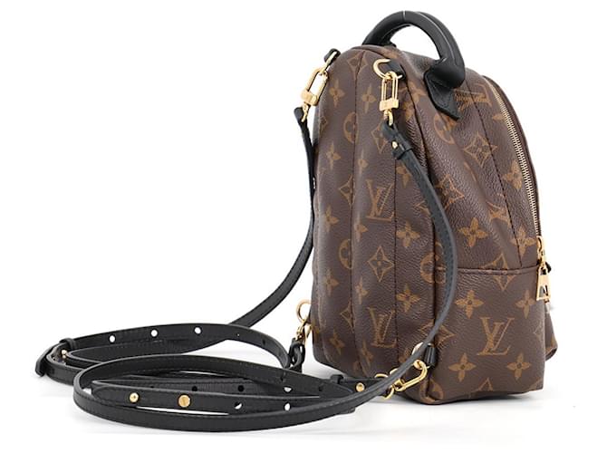 Palm Springs Zaino MINI Monogram Louis Vuitton Nero Monogramma - vista 2