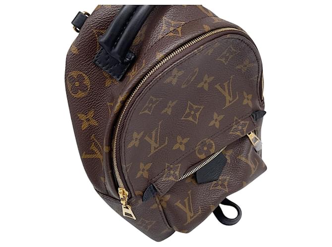 Palm Springs Zaino MINI Monogram Louis Vuitton Nero Monogramma - vista 6
