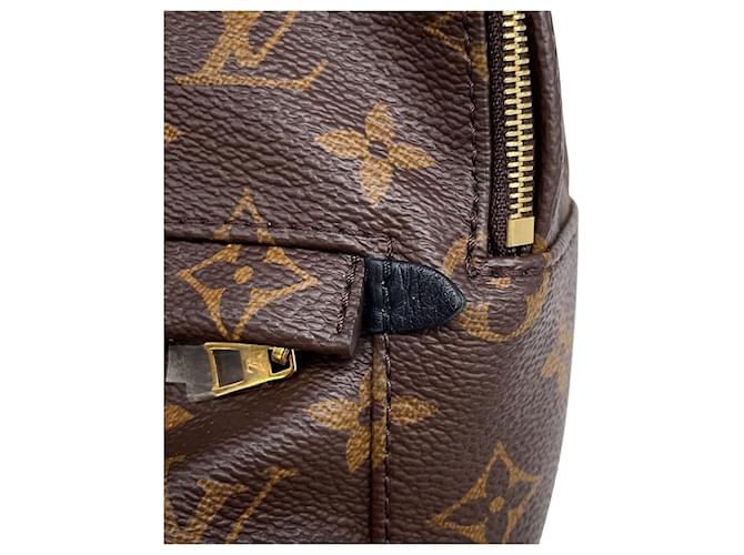 Palm Springs Zaino MINI Monogram Louis Vuitton Nero Monogramma - vista 8