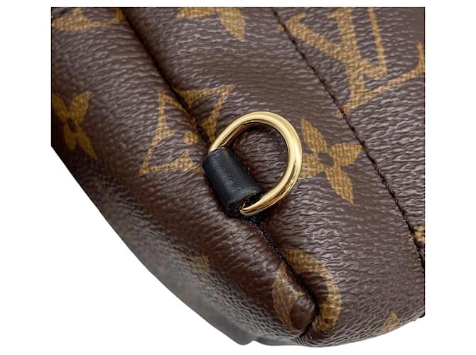 Palm Springs Zaino MINI Monogram Louis Vuitton Nero Monogramma - vista 9