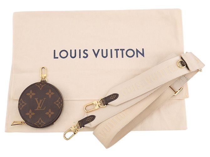 Borsa Louis Vuitton Monogram Reverse Giant OnTheGo PM Rosso - vista 18