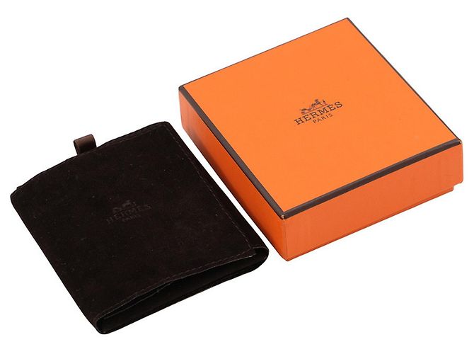 Hermès Collar Hermes con motivo de dragón Plata - vista 11