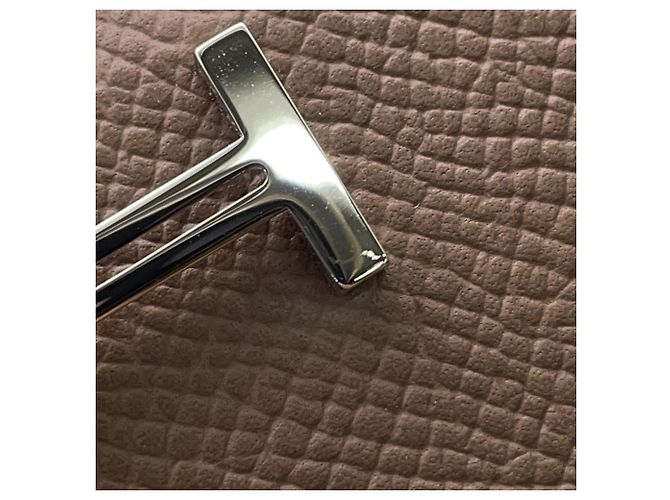 Hermès Cartera bi-fold Hermes Bearn Compact Gris pardo - vista 9