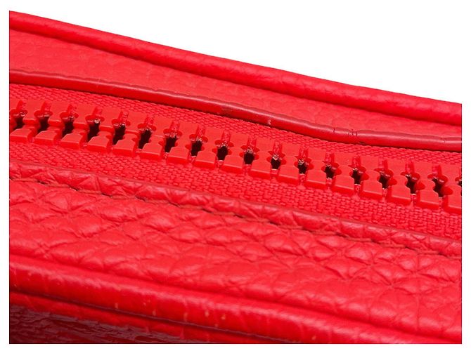 Louis Vuitton Monogram Taurillon Pochette Volga Rosso Monogramma - vista 10