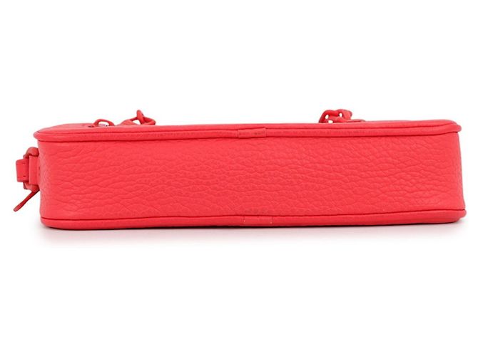 Louis Vuitton Monogram Taurillon Pochette Volga Rosso Monogramma - vista 3