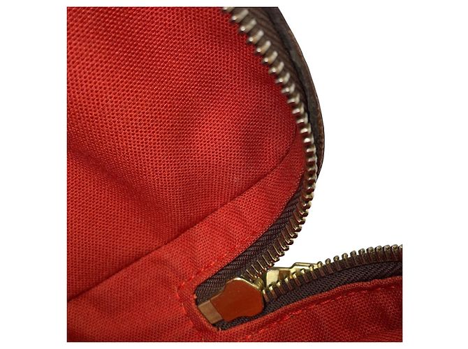 Borsa Louis Vuitton Damier Ebene Geronimos Marrone - vista 15