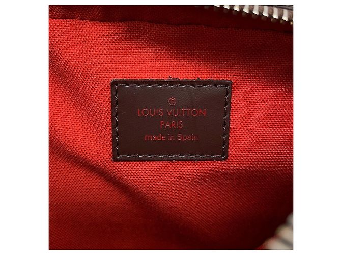 Borsa Louis Vuitton Damier Ebene Geronimos Marrone - vista 17