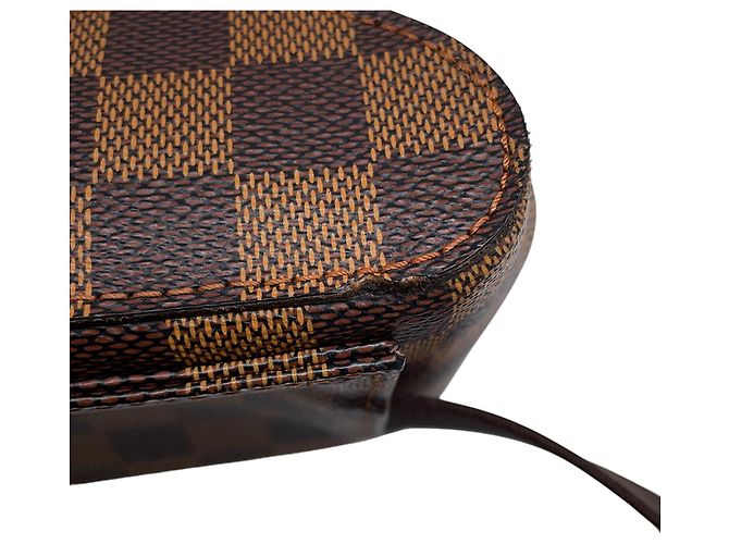 Borsa Louis Vuitton Damier Ebene Geronimos Marrone - vista 7