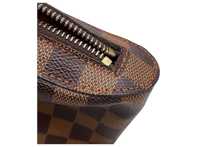 Borsa Louis Vuitton Damier Ebene Geronimos Marrone - vista 8