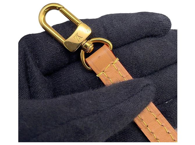 Borsa Louis Vuitton Monogram Petite Sac Plat Marrone Monogramma - vista 15