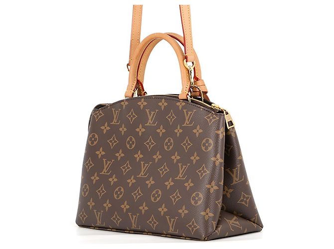 Borsa Louis Vuitton Monogram Petit Palais PM Bordò Monogramma - vista 2