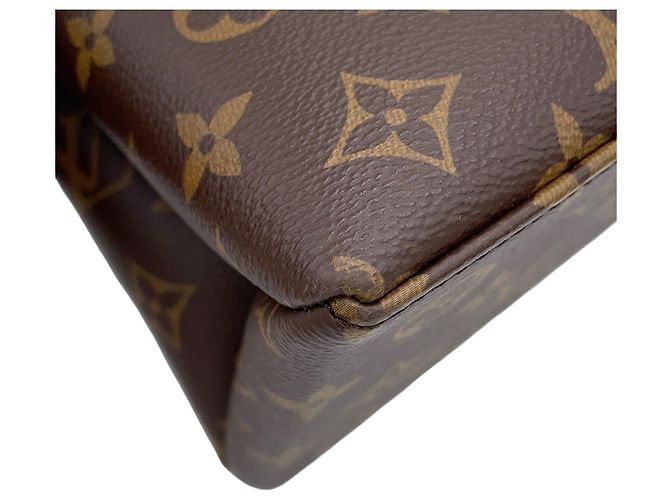 Borsa Louis Vuitton Monogram Petit Palais PM Bordò Monogramma - vista 7