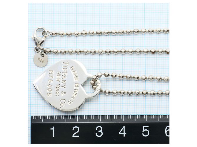 Collana Tiffany & Co. Heart Tag in argento - vista 4