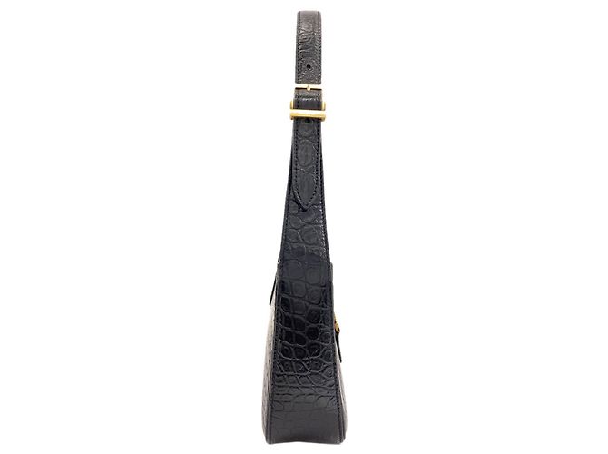 Borsa a spalla singola Yves Saint Laurent Le Cassette Nero - vista 3