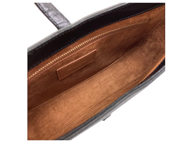 Borsa a spalla singola Yves Saint Laurent Le Cassette Nero - vista 5