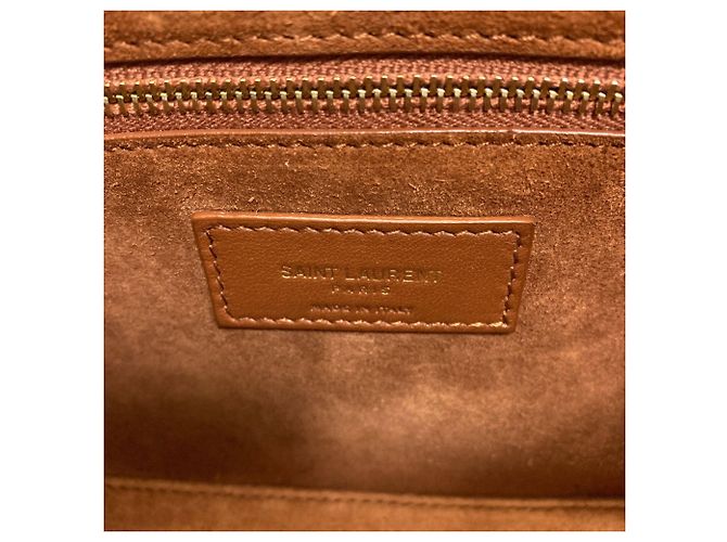 Borsa a spalla singola Yves Saint Laurent Le Cassette Nero - vista 6