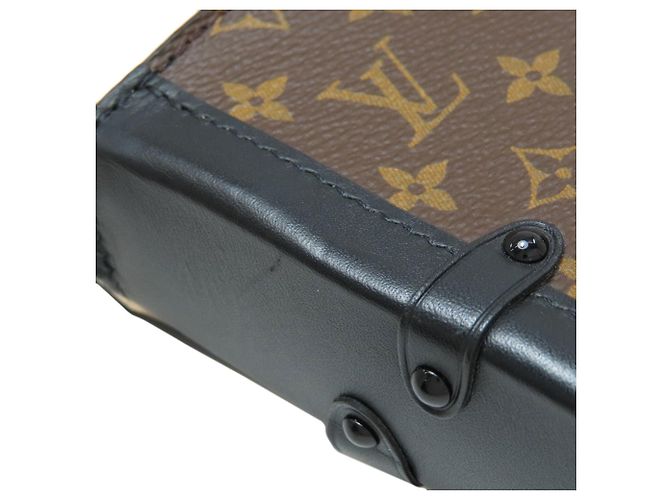 Louis Vuitton Pochette Trunk Vertical Shoulder Bag Monogramma - vista 10