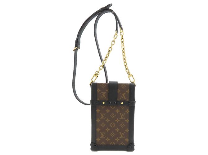 Louis Vuitton Pochette Trunk Vertical Shoulder Bag Monogramma - vista 2