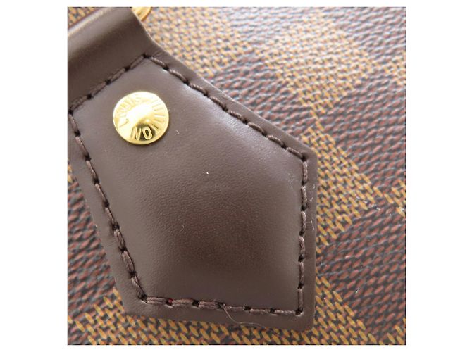 Borsa Louis Vuitton N40575 Speedy Bandoulière 25 Damier ebene - vista 13