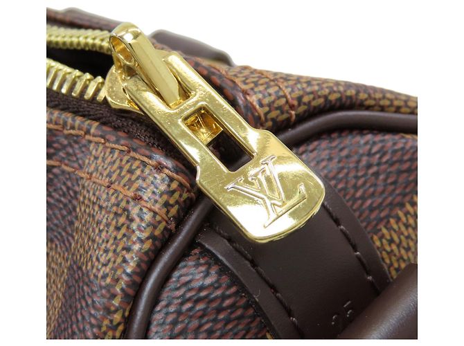 Borsa Louis Vuitton N40575 Speedy Bandoulière 25 Damier ebene - vista 15