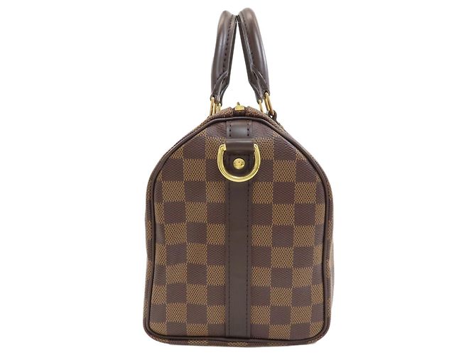 Borsa Louis Vuitton N40575 Speedy Bandoulière 25 Damier ebene - vista 3