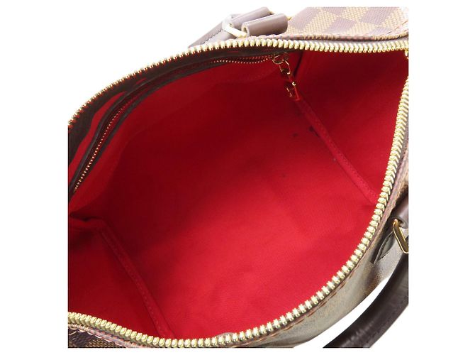 Borsa Louis Vuitton N40575 Speedy Bandoulière 25 Damier ebene - vista 5