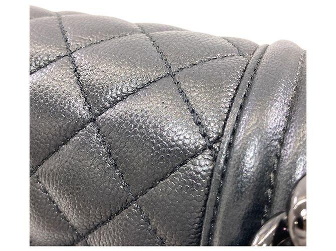 Borsa Chanel in pelle nera Nero - vista 11