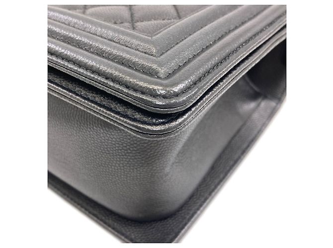Borsa Chanel in pelle nera Nero - vista 17