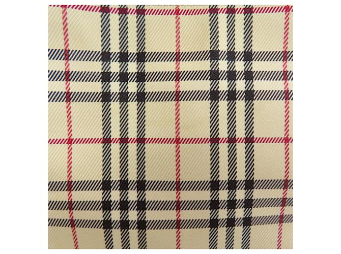 Borsa a tracolla lunga Burberry Check Marrone Beige - vista 10