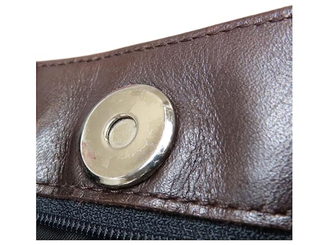 Borsa a tracolla lunga Burberry Check Marrone Beige - vista 9