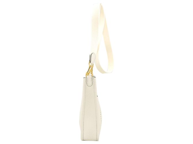 Hermès Borsa a tracolla Hermes Evelyne TPM Bianco - vista 3