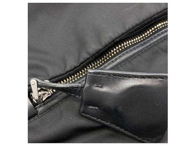 Bolsa Reversível Prada BN1959 Tessuto Double Preto - vista 12