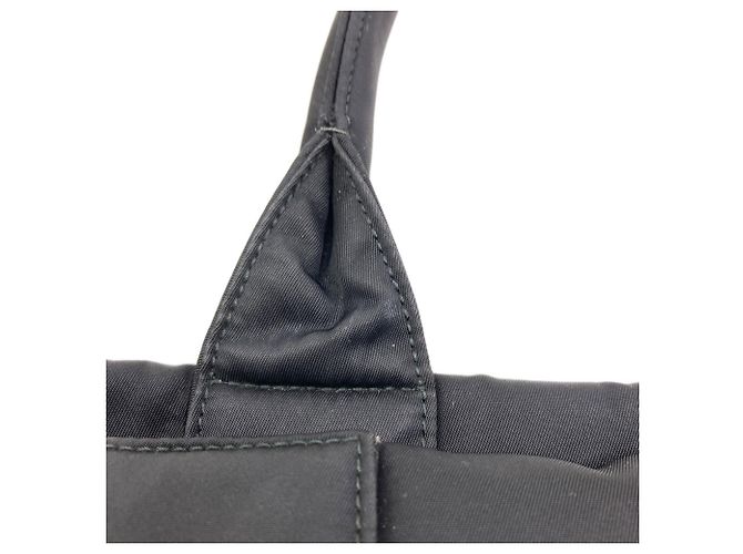 Bolsa Reversível Prada BN1959 Tessuto Double Preto - vista 15