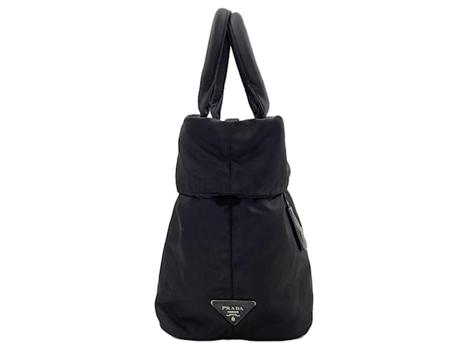 Bolsa Reversível Prada BN1959 Tessuto Double Preto - vista 3