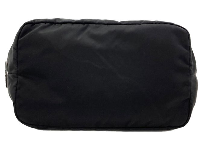Bolsa Reversível Prada BN1959 Tessuto Double Preto - vista 4