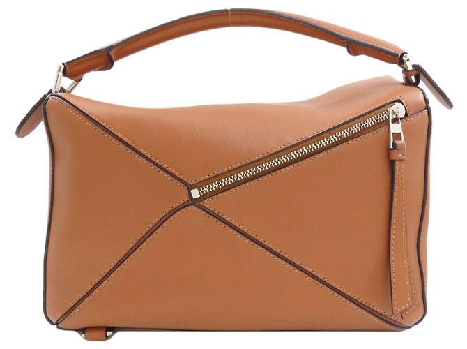Borsa a mano 2-Way Loewe Puzzle Bag Marrone - vista 2
